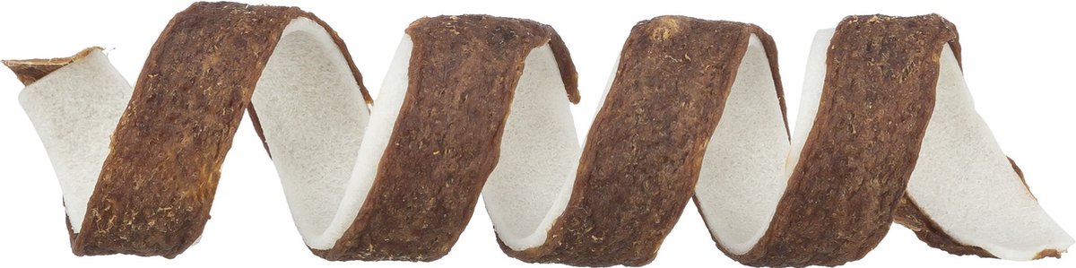 Trixie chewing curl dog snack - bœuf sans gluten 12 cm - vrac 50 pcs