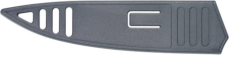 Couteau de chef Westmark, longueur de lame 20 cm, lame large, avec protège-lame, plastique inox, rouge anthracite, 14542270