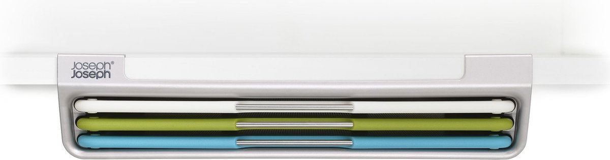 Planches à découper Joseph Joseph Folio Slim - lot de 3 - à suspendre dans un support - plastique - gris