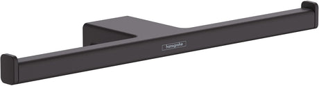 Hansgrohe addtoris double porte-rouleau de papier toilette noir mat