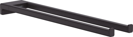 Hansgrohe addtoris porte-serviettes 2 couvercles noir mat
