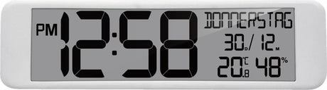 Horloge radio pilotée Technoline - température humidité - date - ws 8120