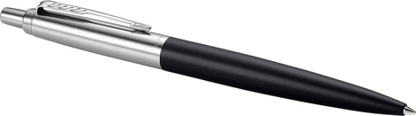 Stylo à bille Parker Jotter XL | Richmond noir mat | détail chromé | point moyen | encre bleue | coffret cadeau