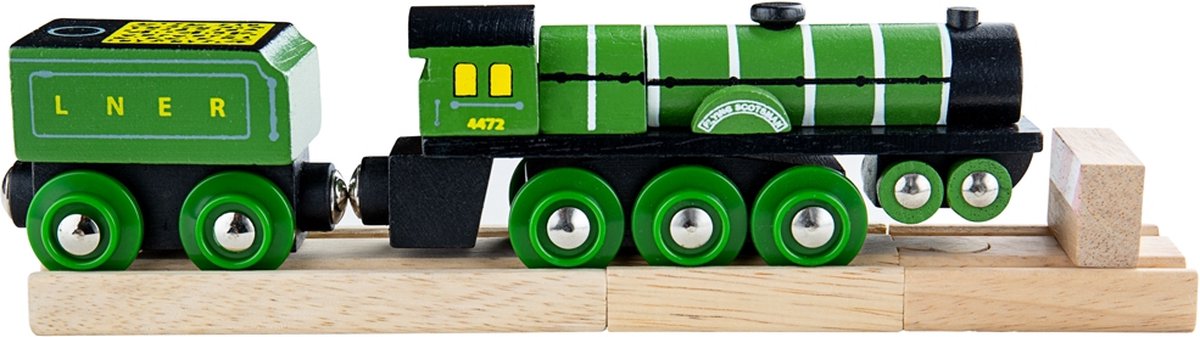 Train en bois Bigjigs volant Scotsmann