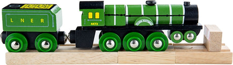 Train en bois Bigjigs volant Scotsmann