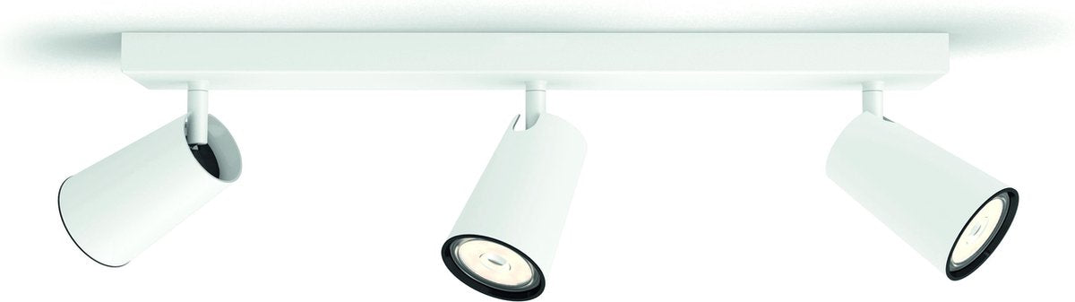 Philips led philips paisley opbouwspot - 3-lichts - wit
