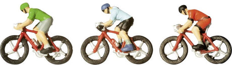 Ni 36897 n figures de cyclistes peintes