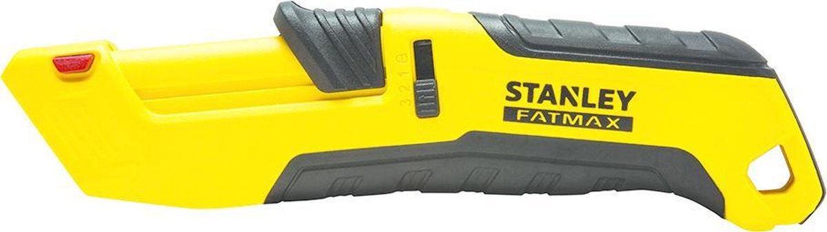 Stanley fatmax - couteau de sécurité - lame à retrait automatique - 3 réglages - manche bi-matière