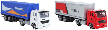 Camion 2 jeux moulé sous pression, 12 cm