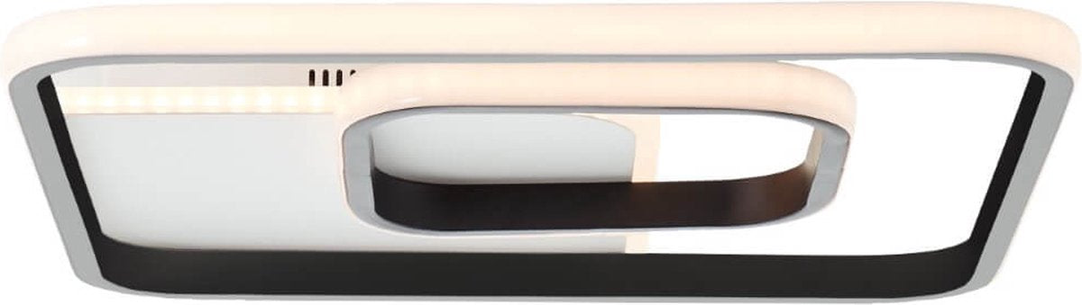 Brilliant merapi - plafonnier - LED 32w - 3000k - blanc noir