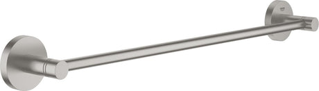 Porte-serviettes Grohe essentials - 450 mm - super acier (acier inoxydable)