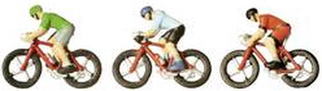 Ni 45897 figurines de cyclistes tt peintes