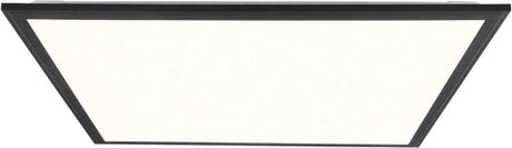 Brilliant Allie - plafonnier - LED 25w - couleurs RVB - incl. télécommande - noire