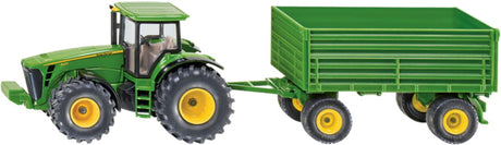 Tracteur Siku John Deere + remorque benne (1:50)