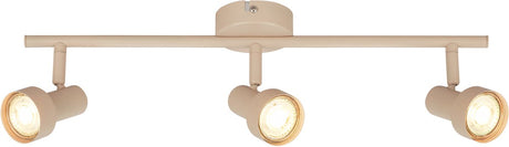 Briloner b.k.licht tapp - spot en saillie - spot de plafond (plafonnier) - 3x raccord gu10 - beige taupe - 47,5 cm