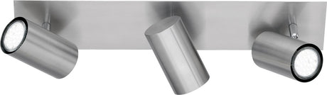 Trio marley - spot - nickel mat - excl. 3x gu10 3w