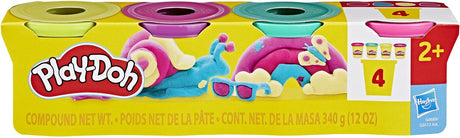 Hasbro play-doh couleurs classiques 4-pack assortis | 8 pièces