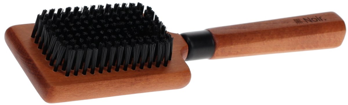 Noir. noir japandi brosse en nylon 25x7x3cm marron