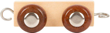 Small foot - remorque train aux lettres en bois - 12 pièces