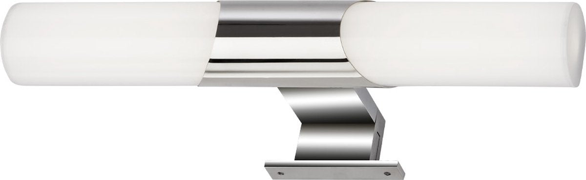Briloner lime - Lampe de miroir LED - éclairage miroir de salle de bain - lumière blanc neutre 4 000k - 800 lm - chrome - 32cm