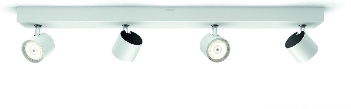 Philips led philips star opbouwspot - 4-lichts - wit