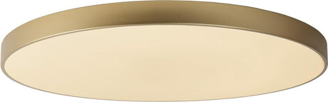 Lucide unar - plafonnier (plafonnier) - ø 80 cm - led 3 stepdim - 1x80w 2700k - laiton doré mat
