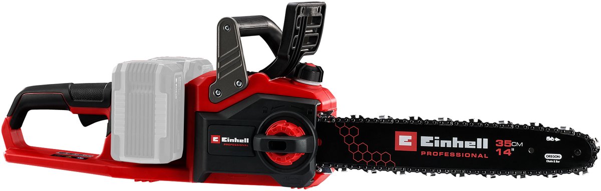 Tronçonneuse à batterie Einhell gp-lc 36 35 li bl solo - power x-change - 36 v li-ion - moteur sans balais - longueur de lame : 35 cm - charge max. longueur de coupe : 33 cm - excl. batterie et chargeur