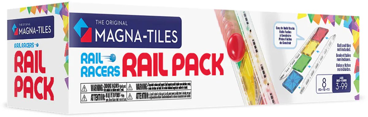 Tuiles Magna | rail racers pack de rails 8 pièces