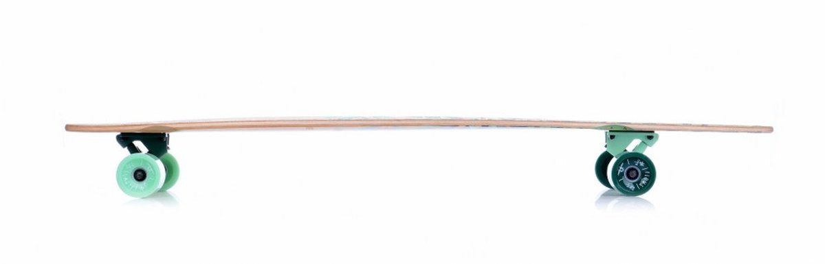 Tempish – flow longboard xl – 46 pouces 117 cm – longboard dancing carving – trucks lisses à pont flexible