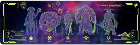 Ultrapro ultra pro - magie : le rassemblement - bord des éternités - alien race primer play insert table playmat 240cm - royaume-uni