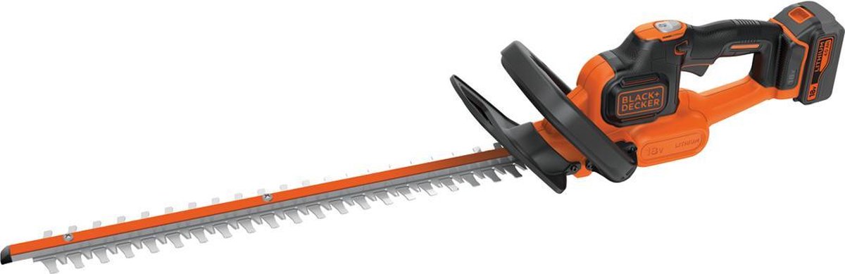 Taille-haie Black+decker powercommand 18v lithium 4.0ah, powercut, 50cm, 18mm - gtc18504pc-qw