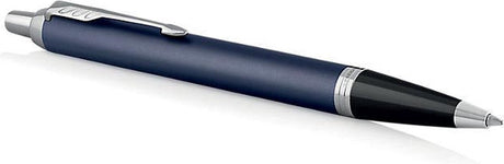 Parker dans un stylo à bille | bleu mat | pointe moyenne à l'encre bleue | avec coffret cadeau
