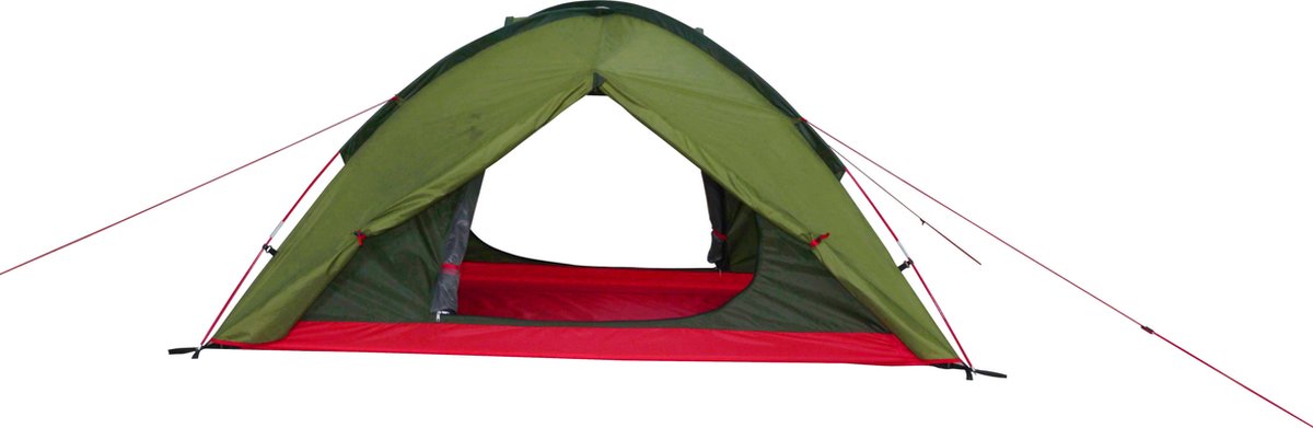 tente dôme Woodpecker 3 personnes 340 x 190 x 110 cm vert