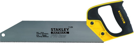 Stanley hand tools fatmax pvc hand saw 300mm - 11t inch - 2-17-206