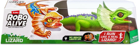 Zuru robo lézard robotique vivant - vert