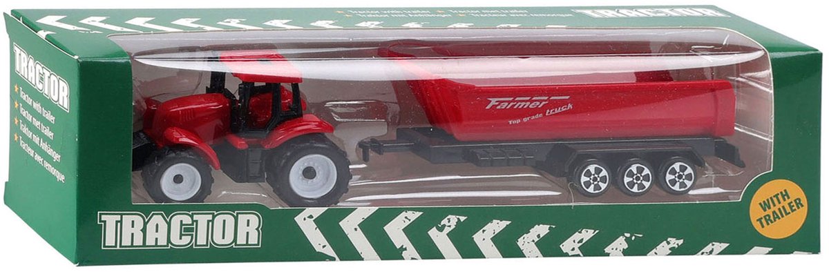 Tracteur Koopman avec remorque, 20,5 cm