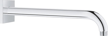 Bras de douche Grohe Rain Shower - 28,6 cm - rosace carrée - chrome