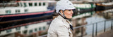 Casque Polisport E'City blanc crème M 55-58cm Speed Pedelec