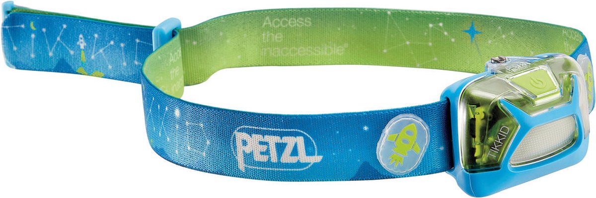 Lampe frontale Petzl tikkid - bleue - 20 lumens - lampe frontale enfant