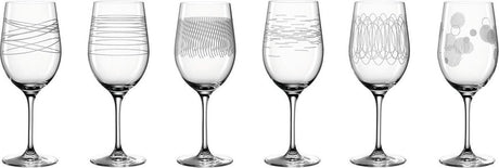 Leonardo casella - verre à vin assorti - 430 ml - 6 pièces