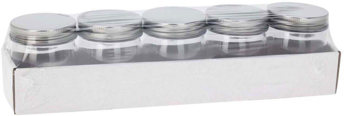 Pots de conservation 9x7cm, 5 pcs.
