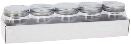 Pots de conservation 9x7cm, 5 pcs.