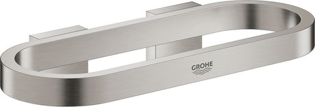 Grohe Selection anneau porte-serviettes ou support pour porte-savon et receveur de douche - supersteel (aspect inox) - 41035dc0