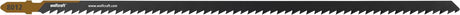 Wolfcraft - lame de scie sauteuse extra longue - 200 mm pour poutres - tige en T - lames de scie sauteuse pour poutres en bois - 8012000