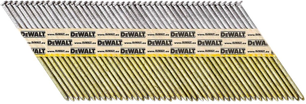 Accessoires Dewalt clous de construction liés au papier | 2,8-50 annelé | lumineux | 2,2 m - dnpt28r50z