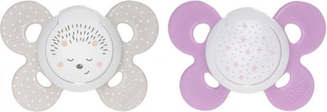 Chicco sucette physio confort lumi girl silicone 12m 2 unités|sucette physio confort lumi girl silicone 12m 2 unités|sucette physio confort lumi girl silicone 12m 2 unités
