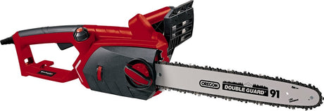 Tronçonneuse électrique Einhell ge-ec 2240 - 2200 w - longueur de barre : 40,6 cm - max. longueur de coupe : 37,5 cm - vitesse de la chaîne : 15 m s - Chaîne Oregon et guide-chaîne de qualité