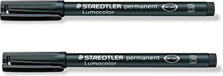 Jouets Staedtler | bricolage d'œuvres d'art créatives - lumocolor b permanent noir