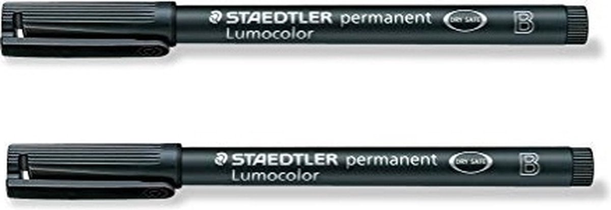 Jouets Staedtler | bricolage d'œuvres d'art créatives - lumocolor b permanent noir