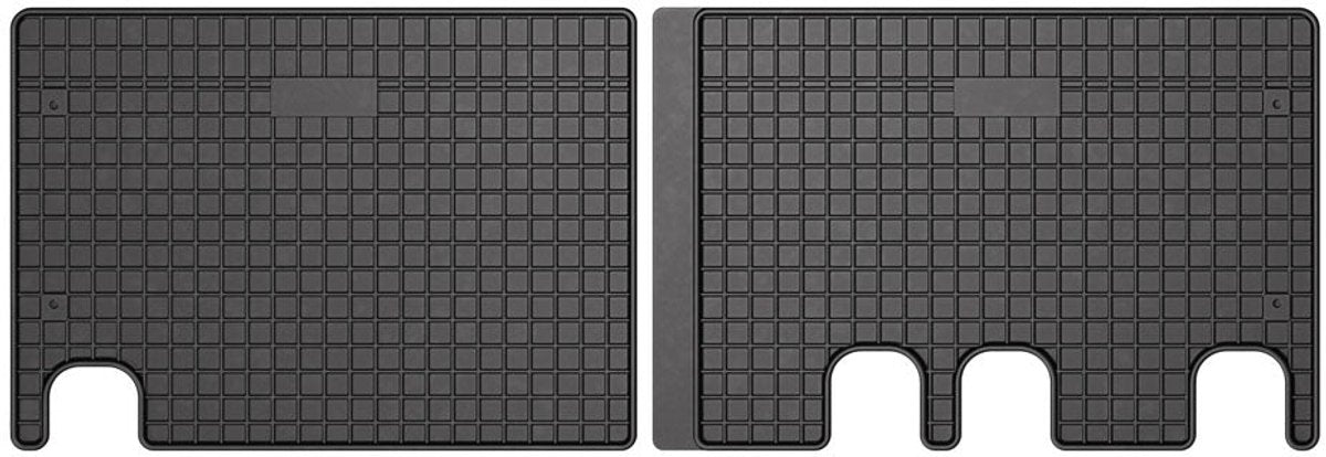Tapis en caoutchouc Frogum Citroën Jumpy 2016-présent (tapis pour 2ème rangée de sièges) -